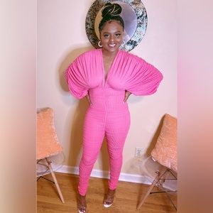 Pink Jumpsuit